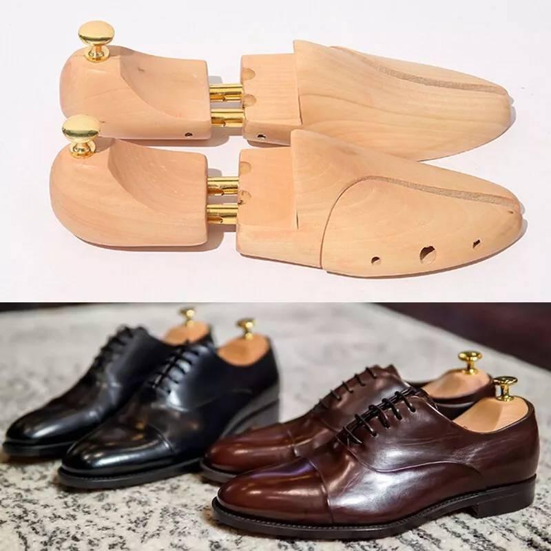 Wood Shoe Men Stretcher Leather Shoes Brace Keep Shape Support Tool Easy Use To