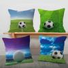 Football Personalized Pillow Cover Kids Bedroom Wild Party Decor Pillowcase Kid Birthday Shower Gift