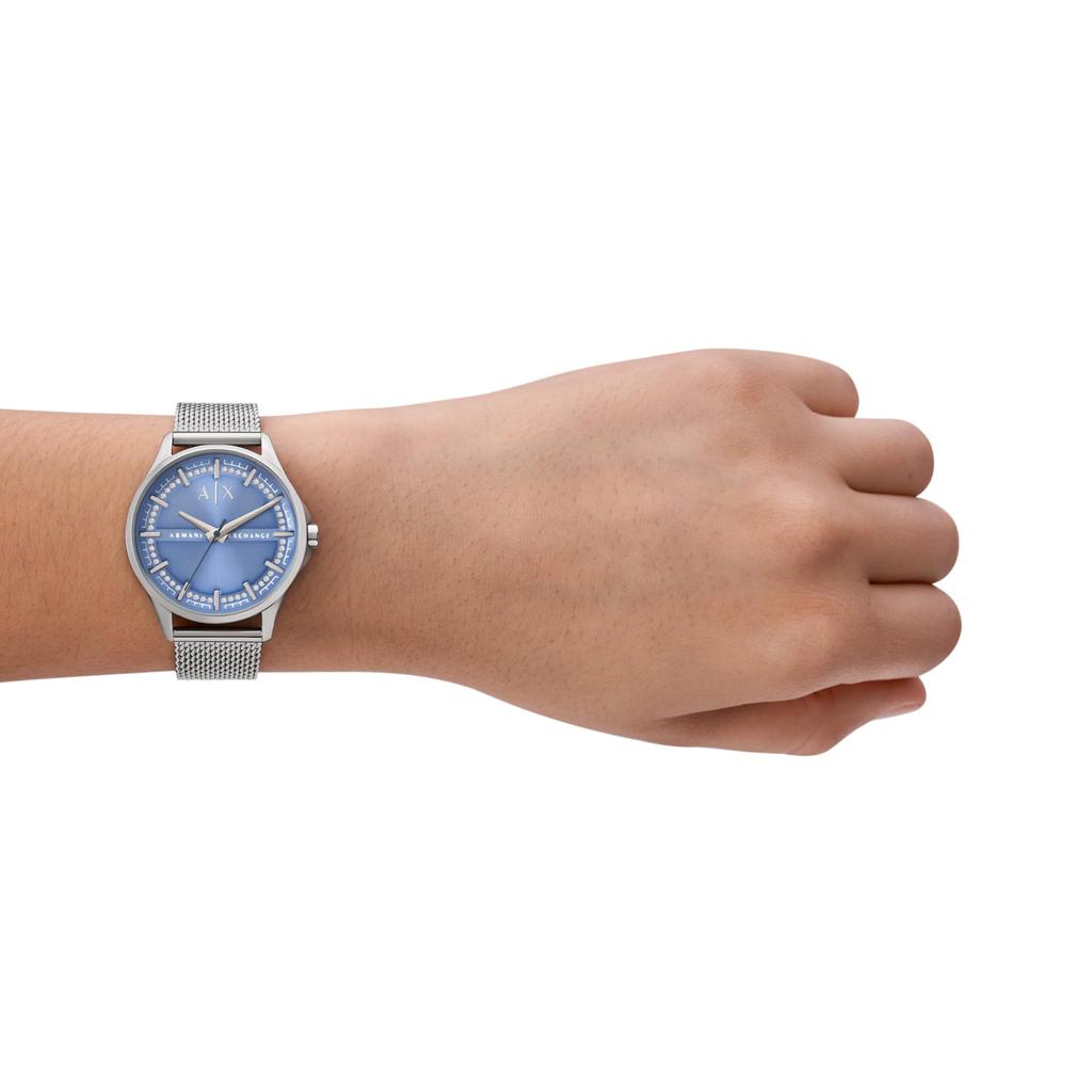 Armani Watch LADY HAMPTON AX5275 Silver [AX Exchange] Women's