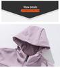 Unisex Windproof Softshell Jacket: Warm Hooded Outdoor Cardigan for Men & Women In Autumn/Winter