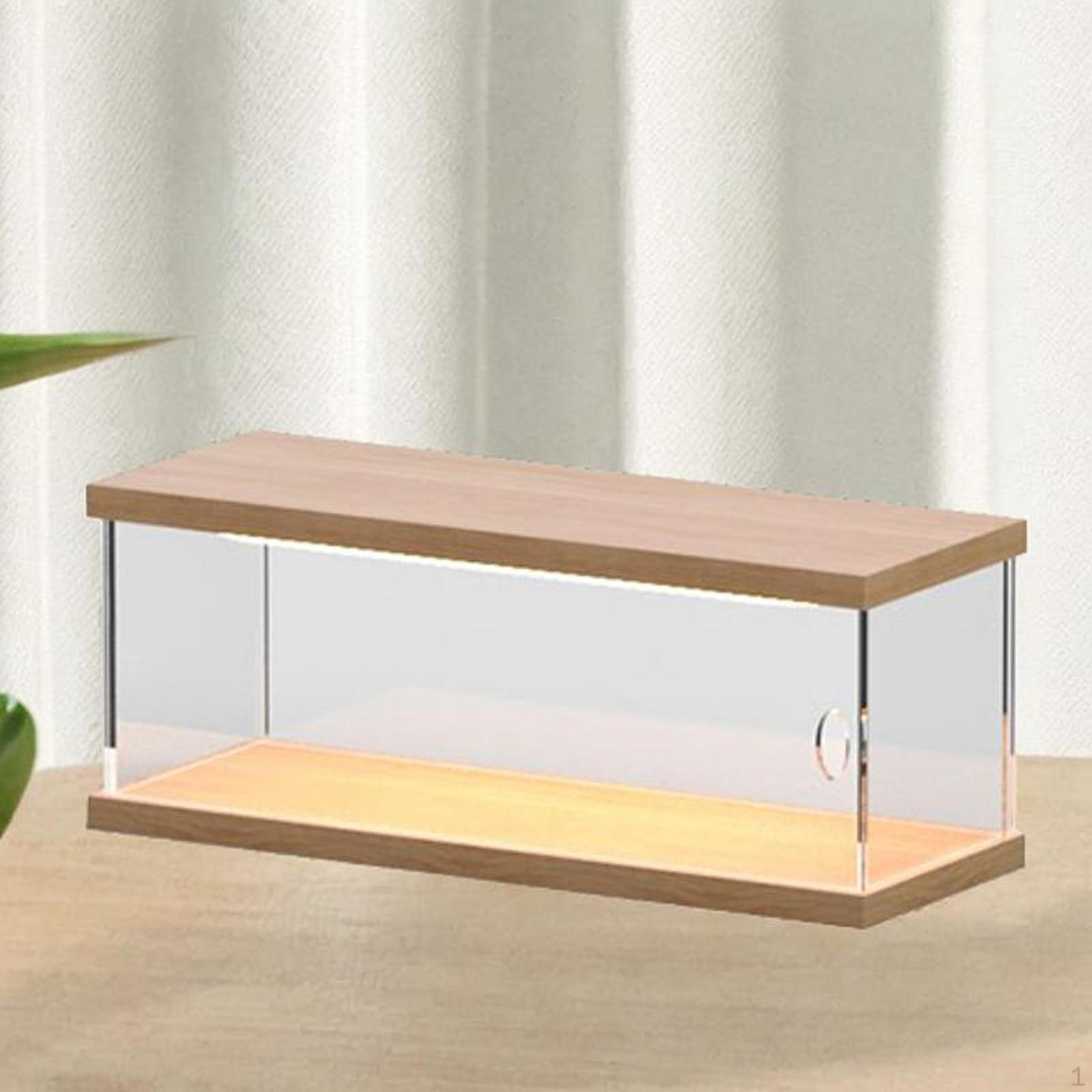 

1/64 масштаб литой под давлением автомобиль витрина корпус акриловая коробка подставка защита витрина хранение с 12x4.6x5inch 1 Tier