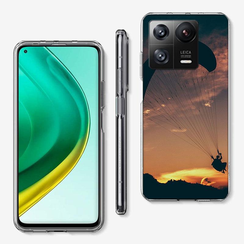 Extreme Adventure Parachuting Phone Case For Xiaomi Poco F7 Ultra X7 X6 M8 M7 M6 M4 M3 Pro X4 Mi 15 15T 14 14T 12T 12S 10T Pro 1