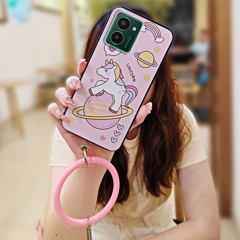 Youth Soft Case Phone Case For Nokia HMD Pulse/Pulse+/Pulse Pro Anti-knock Funny Cute Bracelet Ring Creative Waterproof