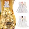 Duplex Printing Decoration Tree Top Ornament Christmas Tree Angel Fairy Angel Pendant Topper