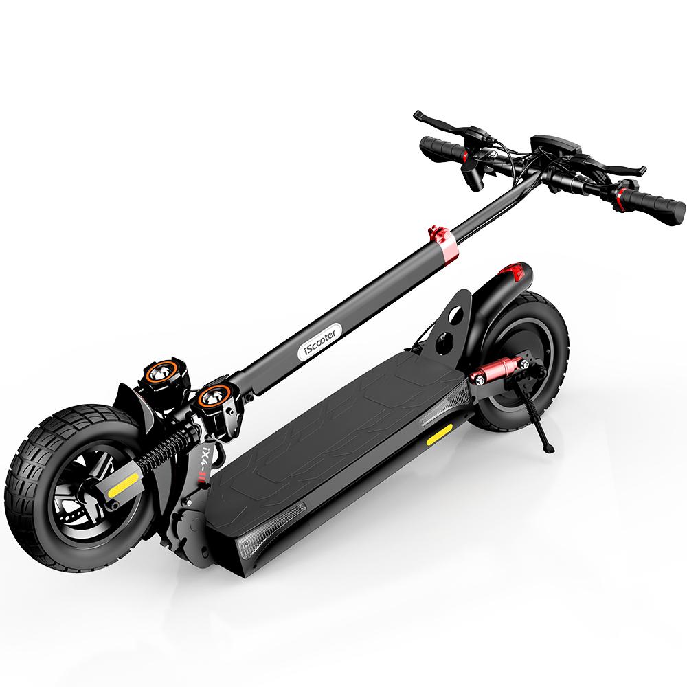 iScooter IX4 10" Off-Road Electric Scooter – 800W Motor, 45km Range, App Control, Foldable Design(NO ABE)