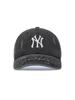 Emelbi Vintage Used Denim Unstrukturierte Baseballkappe Ny (Schwarz)