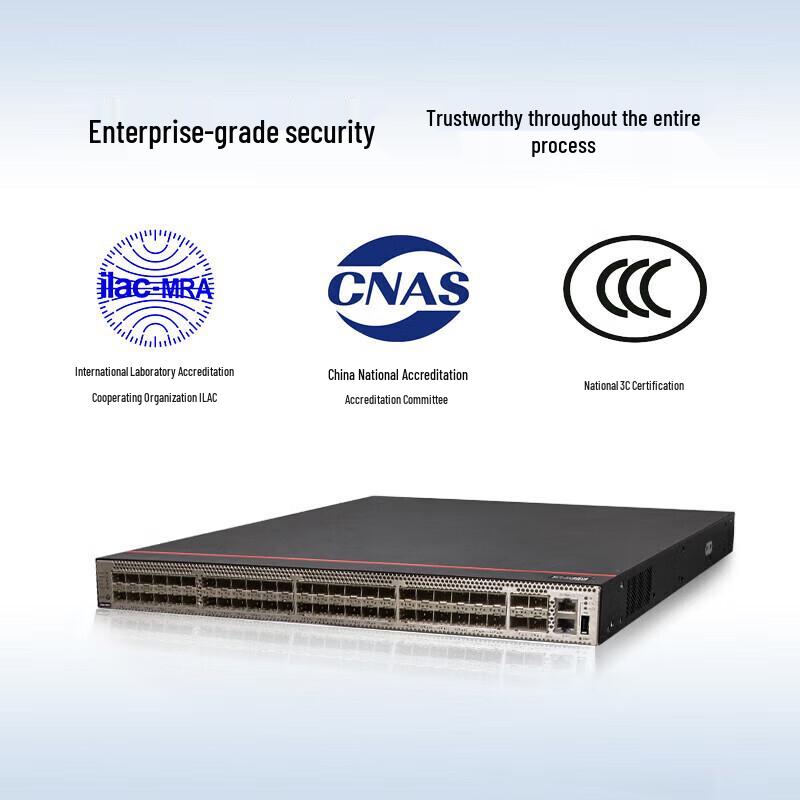 Huawei S5735S-H48S4X-A Enterprise Gigabit Layer 3 Fiber Switch CN Plug (adapter Included)