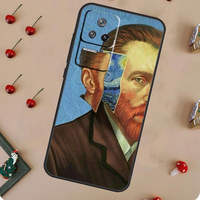 Van Gogh Starry Night Case For Xiaomi 17 Pro Max 14 15 Ultra 13T 14T 15T Pro POCO F8 F7 F5 F6 X3 X5 X6 X7 Pro Cover