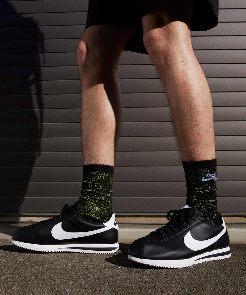 Nike Cortez Leather M - Black:White / Dm4044-001