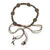 Ethnic Style Wax Rope Woven Waist Seal Handwoven Waist Chain Bohemian Dress Decorative Tassel Belt Skirt