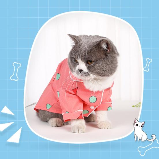 Pet Pajamas Comfortable Breathable Friendly To Skin Summer Pet Two-legged Dog Loungewear Pet Garment