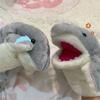 Plush Animal Shark Puppet Stuffed Animals Plush Hand Puppet Birthday Gift   Early Education Toys