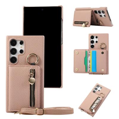 Crossbody Wallet Phone Case for Samsung Galaxy S24 Ultra S23 S22 Plus A15 A35 A55 A05 A05S A25 A54 A24 A34 A14 Leather Cover