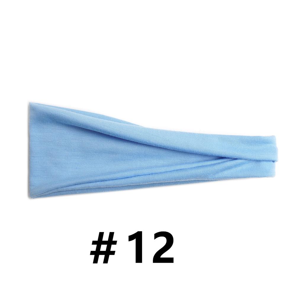 Headbands for Women Non Slip Sweat Hairbands Elastic Soft Stretchy Head Bands Sports Workout Yoga Outdoor Running Travel Headwrap Hair Accessories