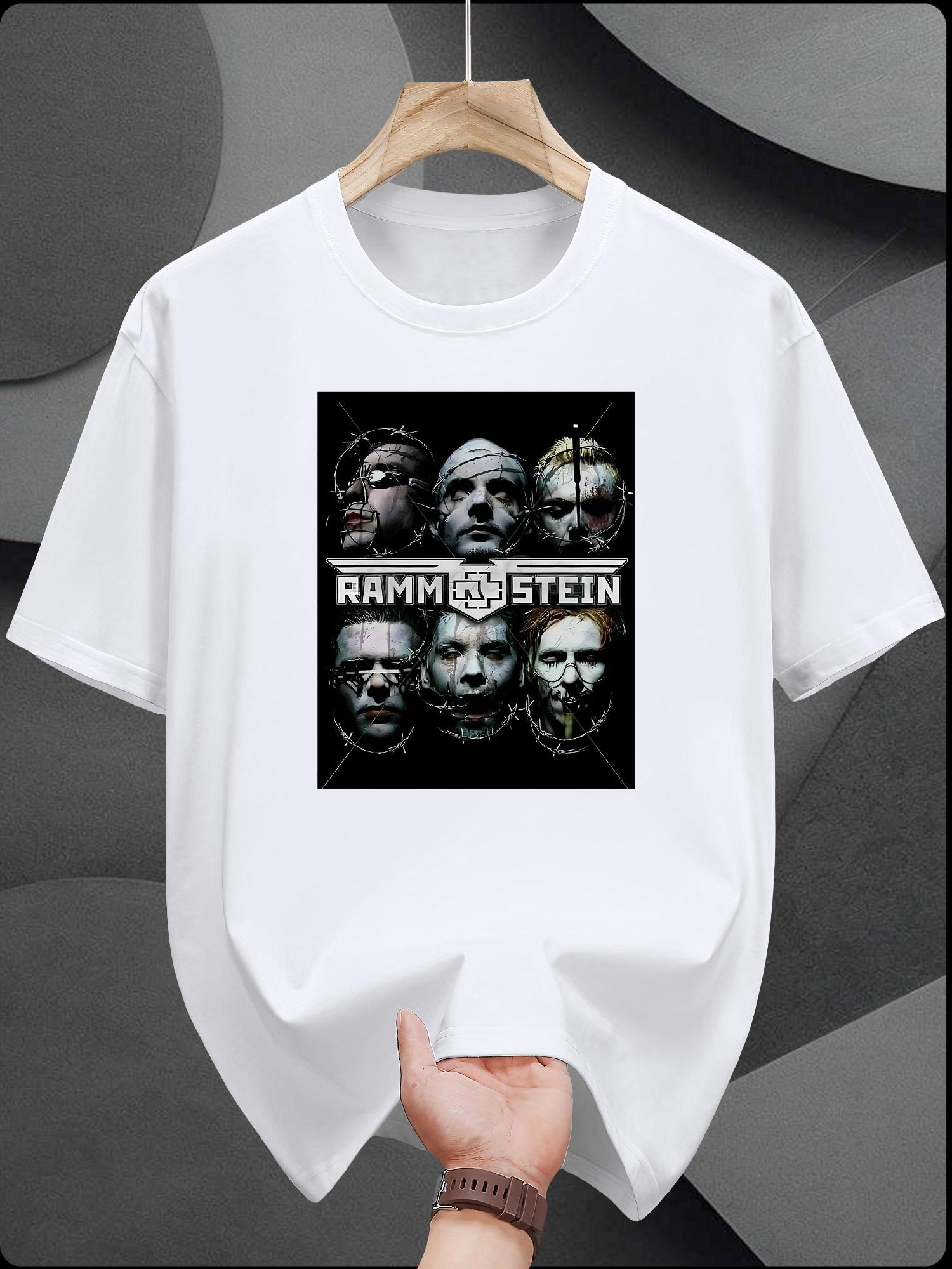 

Rambo Steel Graphic T-shirt - Casual Summer Short Sleeve Tee with Bold Print Design XL