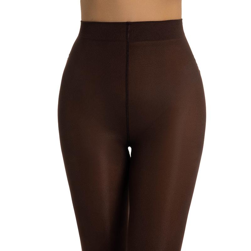 Collant da Donna 40D Calze da Ballo Calzini Leggings da Palestra Yoga Calze Senza Cuciture Donna Alta Elasticità Calzetteria Traslucida Pantaloni