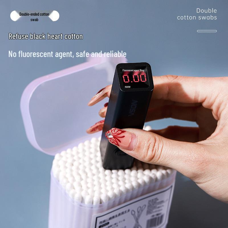 Boxed Japanese Double-Ended Cotton Swabs for Blackhead and Ear Cleaning