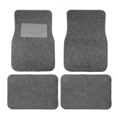 4pcs Car Floor Mats Front Rear Set Waterproof Carpet Anti-slip Foot Mat Interior Parts (single Side Over 60cm)