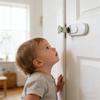 No Tools Required Door Lock No Adhesives Required Snap-On Design Snap-On Door Lock Simple Install Child Proof Door Lock