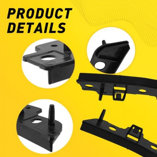 Pair Front Bumper Retainer Support Bracket For 2013 2014 2015 2016 Ford Escape I