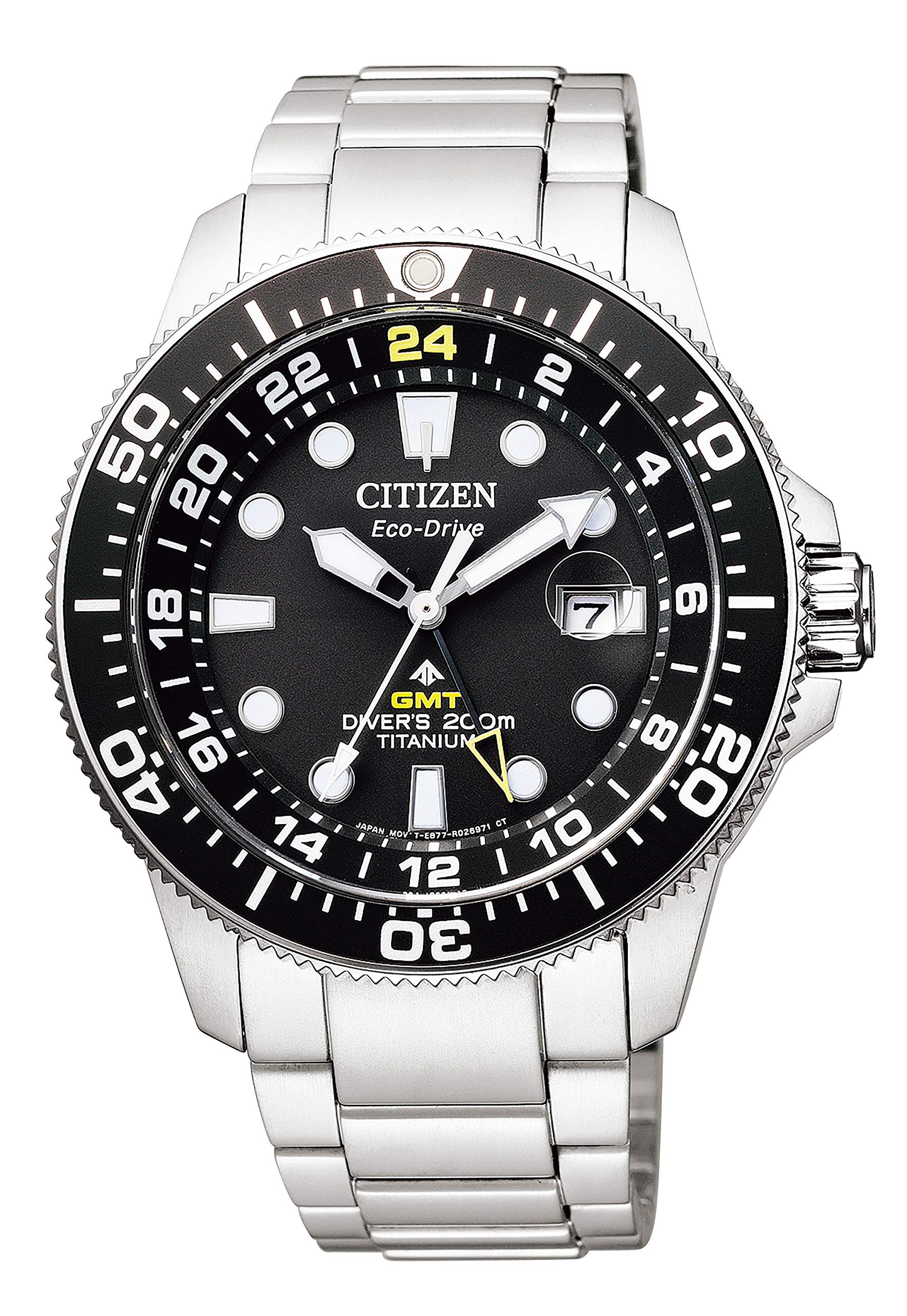 

Годинник Promaster Marine Series GMT Diver Silver [Citizen] Eco-Drive BJ7110-89E Чол.