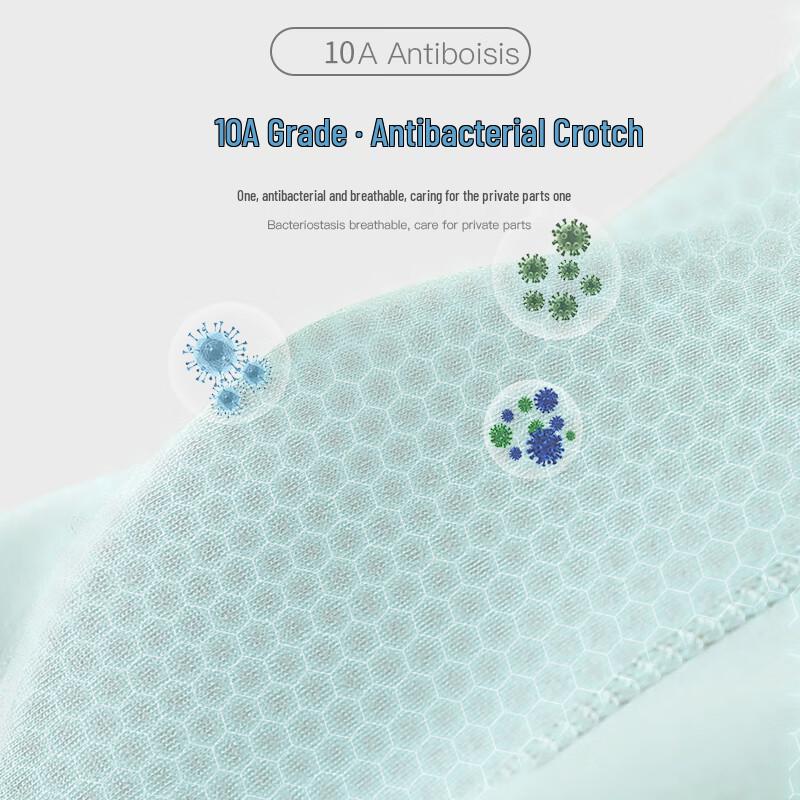 MIIOW Teen Boys' Cotton Boxer Briefs 4-Pack