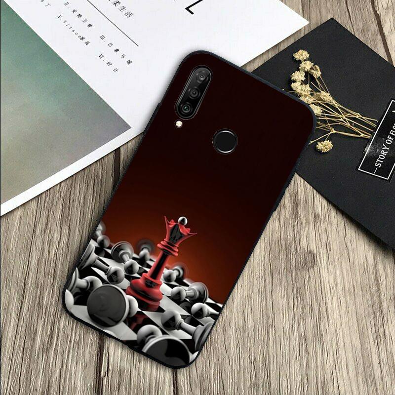 Chess Board For Huawei Nova 11 9 10 SE Y70 Y60 Y90 Y61 Y91 Y73 Y72 12i 11i 8i P30 P40 Lite P60 Pro Case