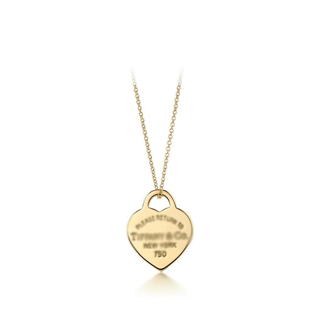 Heart-Shaped Enamel Cross Chain Necklace with Peach Heart Beads for Women - Fashionable Classic Style