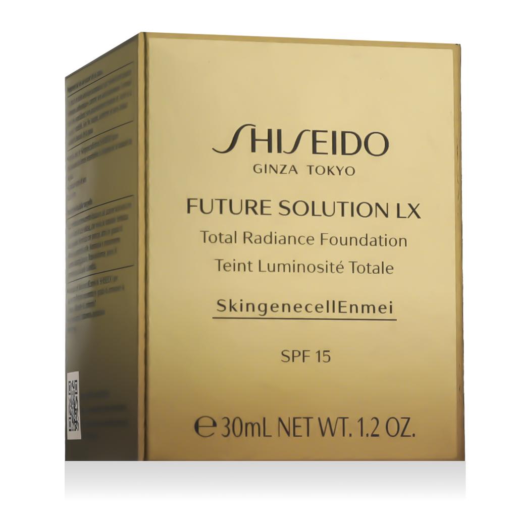 Shiseido, Future Solution LX, Radiance, Liquid Foundation, 04, Rose, SPF 15, 30 Ml