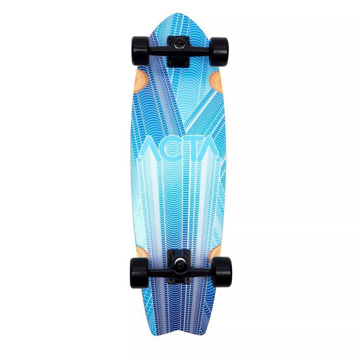 Surfskate - ACTA - Glitch - 32 pouces - Couleur Bleu - Mixte