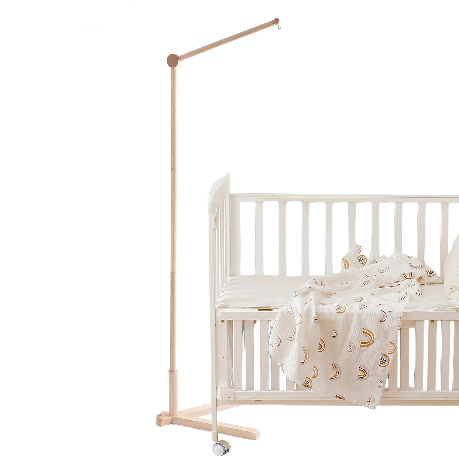 

сделать Мобиль для кроватки Воздушный шар Пушистая луна Звезда Облако Деревянный Мобиль Настенное украшение Декор интерьера комнаты Игрушка Подарок на день рождения ребенка Подготовка к рождению