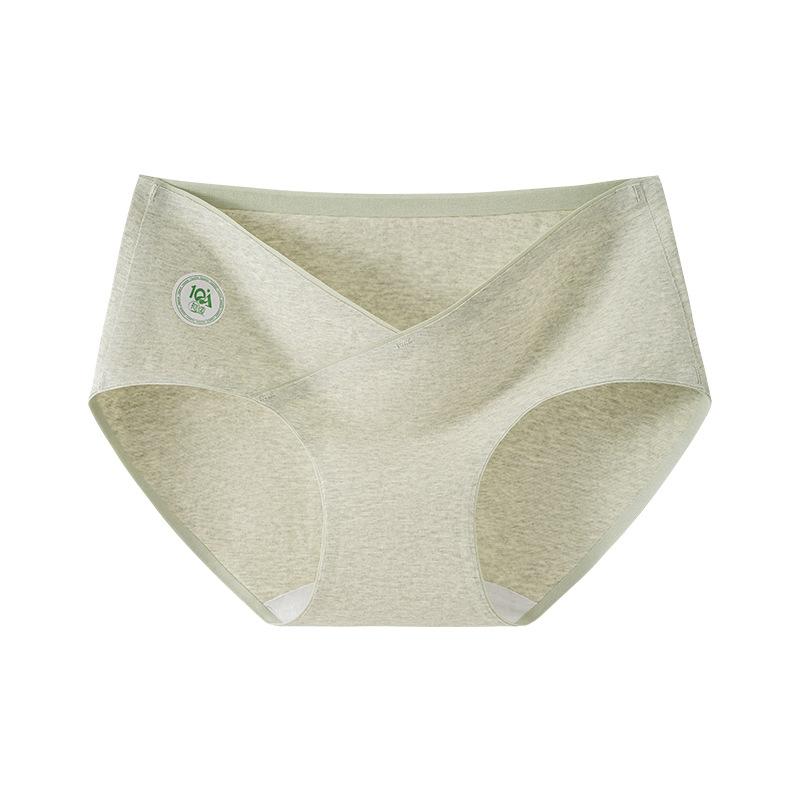 Female Spring and Autumn Cotton Pregnant Women Postpartum Antibacterial Crotch Breathable Underwear