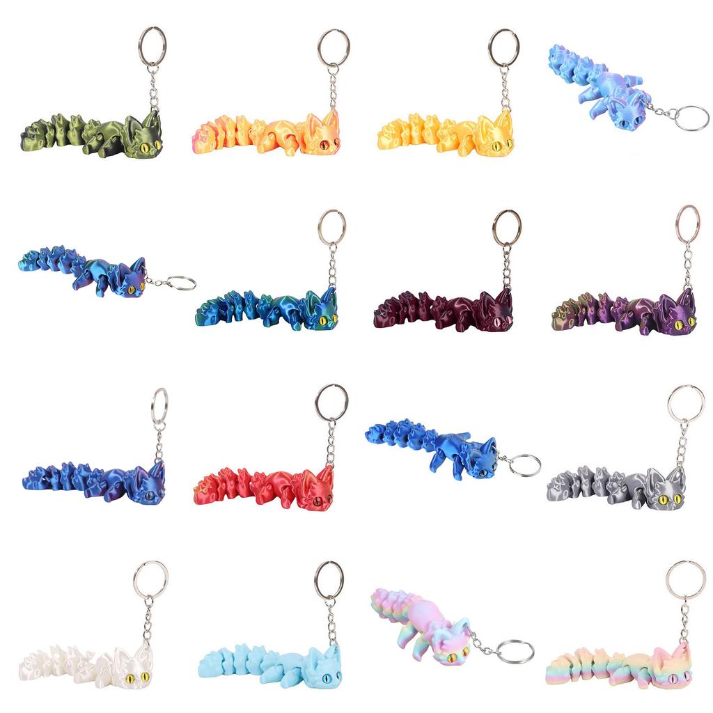 High Precision 3D Fox Key Chain Charm Lightweight Portable Keyring Accessory For Anime Fans and Gift Collector