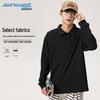 Jeanswest Men's Casual Long Sleeve Polo Shirt