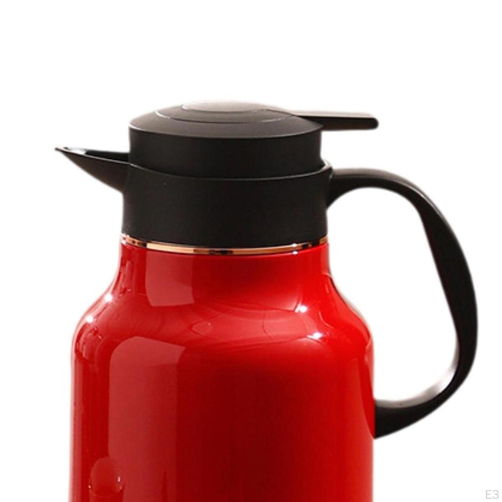 Vakuumisolerad kanna kaffekanna med handtag varmvattenkanna termisk för helgdag studenthem