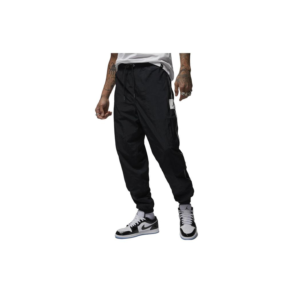 Jordan High Waist Joggers With Pocket And Drawstring Men Bottoms Black DV7622-010