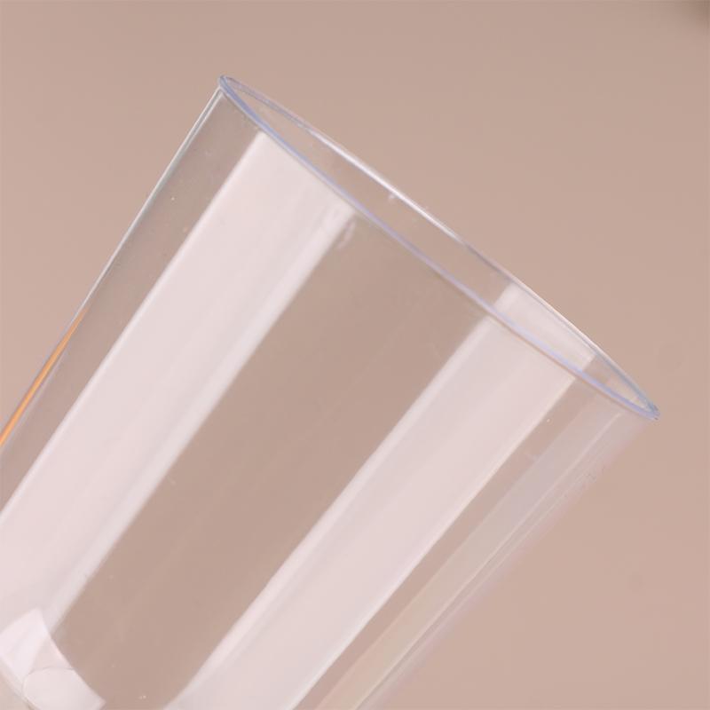 10 ks Plastové čiré šampaňské pohárky na koktejlový bar Sklenice na toasty Nádobí na narozeninovou oslavu výročí svatby