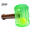 Sound Making Puppy Toys Interactive Squeaky Hammer Dog Toy with Built-in Tennis Ball for Medium And Large Dogs, Funny Biting Toys, Durable TPR Rubber