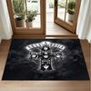 Guns N’ Roses Design Crystal Velvet Rug Soft Decorative Mat for Bedroom Entrance
