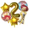 6pcs Toy Story Foil Balloons Buzz Lightyear Woody Birthday Party Decorations Kids Ballon Baby Shower Aluminum Film Balloon Round Sensory Compression