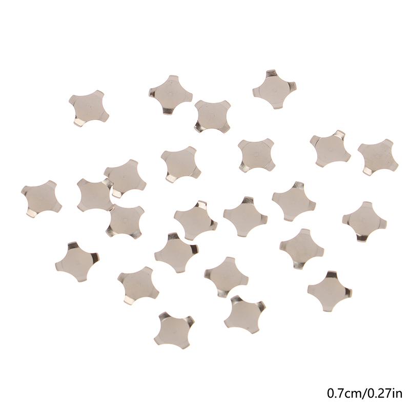 

20Pcs 10 With Point Cross Shape Metal Dome Reset Switch 5 6 7 8.4 10 12 14 16 Mm Membrane Switch Spst Momentary On/Off Tactile 0.7CM