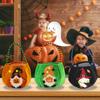 Non-woven Fabric Pumpkin Candy Tote Handheld Cute Halloween Candy Bucket Bags Lightweight Reusable Halloween Treat Bags Snack
