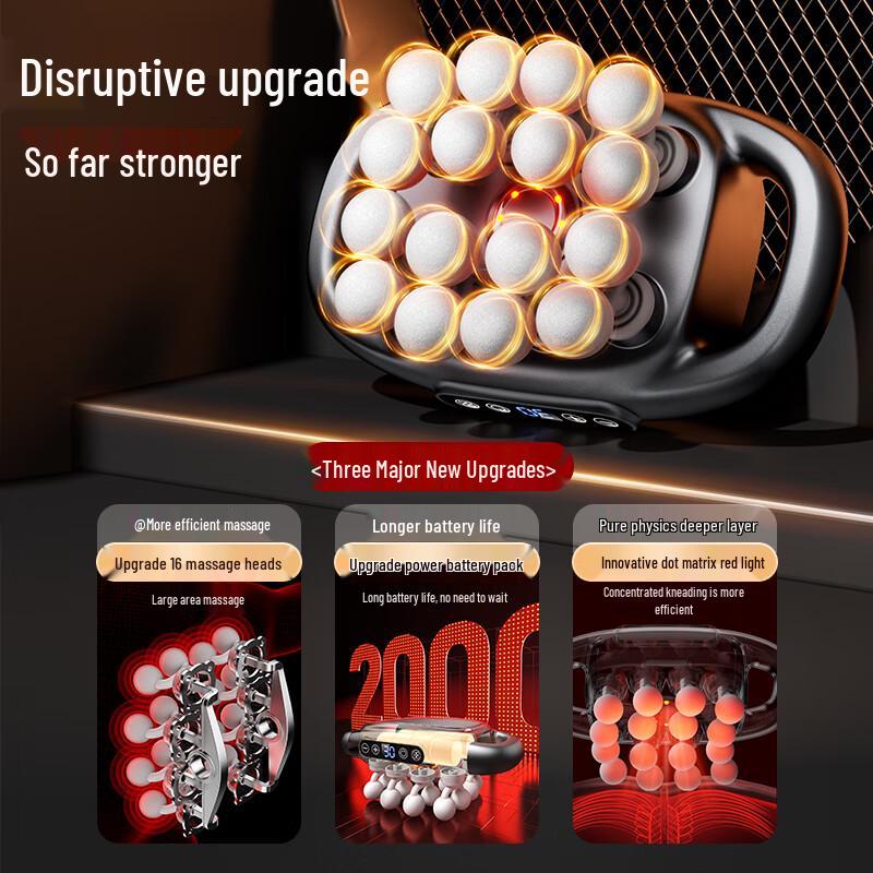 VTT 16-Kopf Tiefengewebe-Percussion-Massagegerät