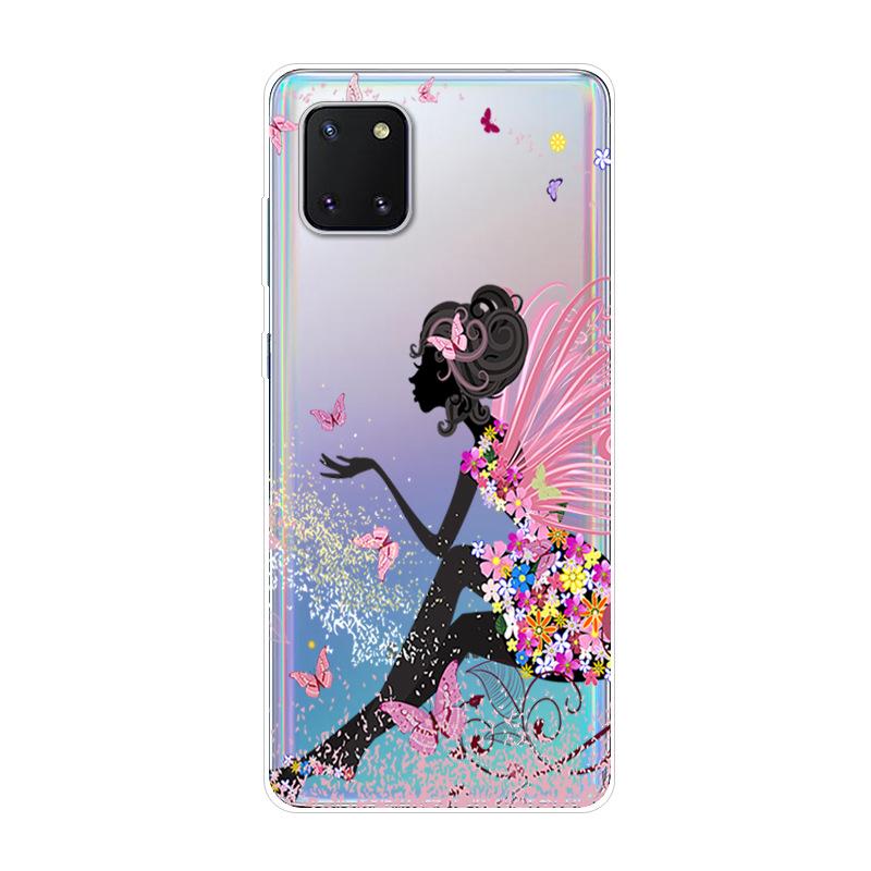For Samsung Galaxy Note 10 Lite Case Soft Silicone TPU Back Cover For Samsung S10 Lite 2020 Phone Cases Note10 Lite Coque Shell