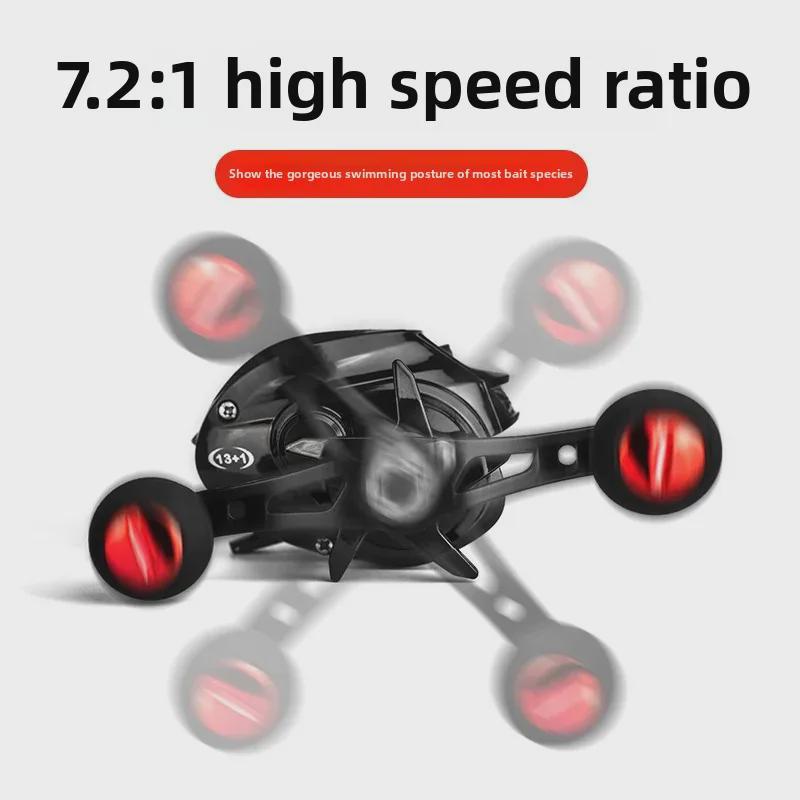 Explosion-Proof Baitcasting Reel for Thunder Rod Fishing