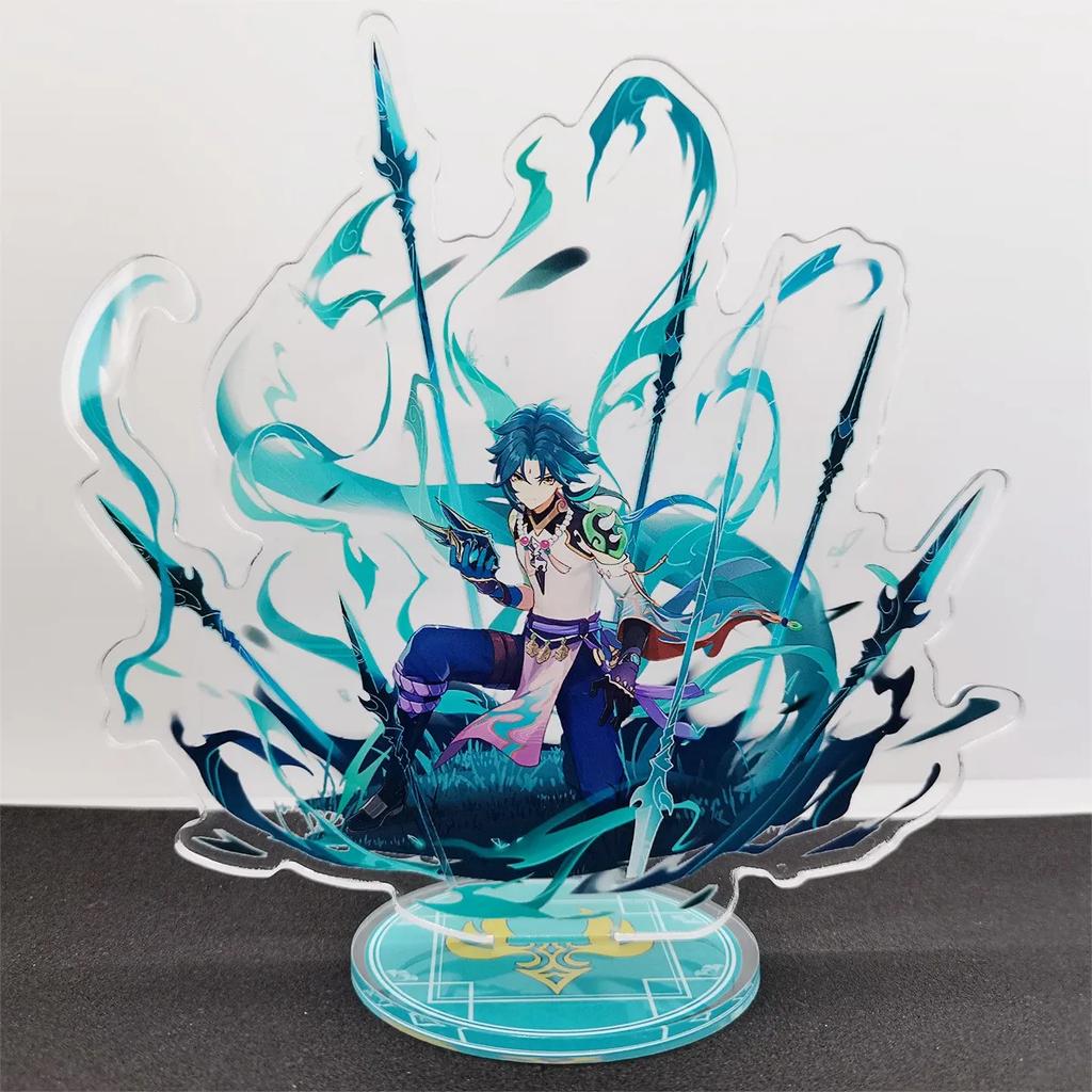 Anime Wanderer Faruzan Cyno Nahida Acrylic Stand Keychain Vertical Creative Desktop Ornament Game Accessories
