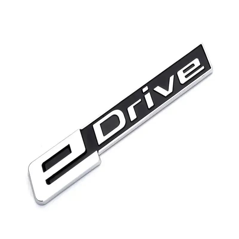 Gloss Black e-Drive Emblem Set - Trunk & Fender Badge for BMW iX/i5/X Series & 3/5 Series (ABS Material) Decoration Accessories