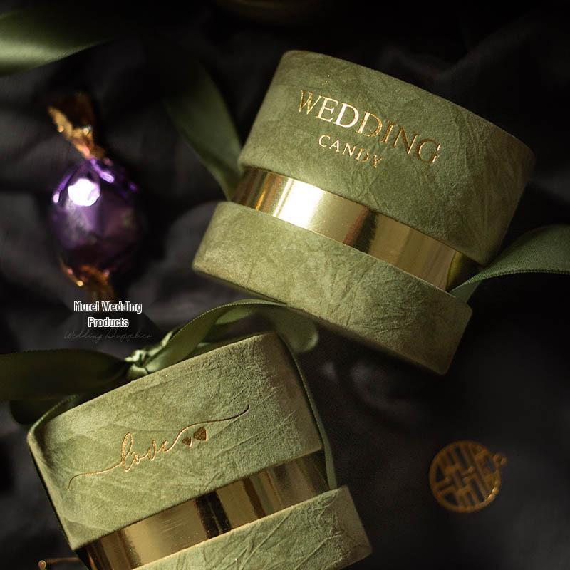 Mori Velvet Candy Gift Box: Exquisite Flannel Cloth for Weddings