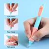Blue Fruit 0.9mm Non-Breaking Automatic Pencil with Easy Grip for Primary Students - Correct Posture, No Sharpening Needed