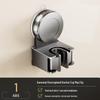 No-Punch Broom & Mop Wall Mount Clip - Suction Cup Hanging Rack for Bathroom/Backdoor Storage